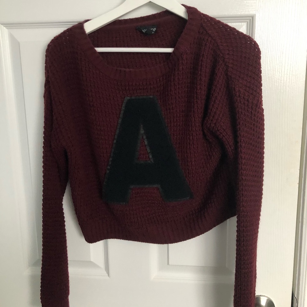 Top shop cropped sweater